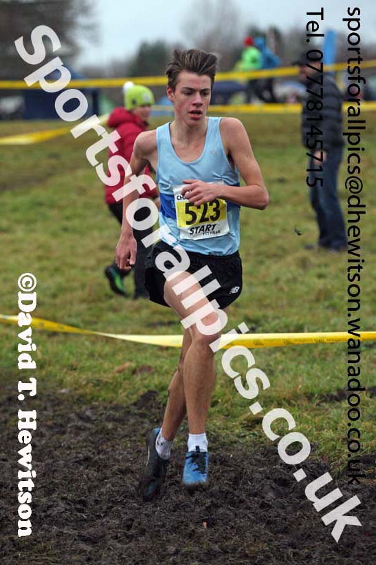 Mens under-17s North Eastern Cross Country, Aykley Heads, Durham. Photo: David T. Hewitson/Sports for All Pics